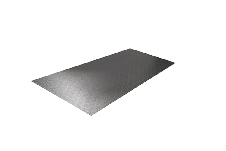 Aluminium plaat 1050A 99,5% HH Stucco, 2000 x 1000 mm