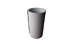 Sendzimir verzinkt band PVDF Gris versailles