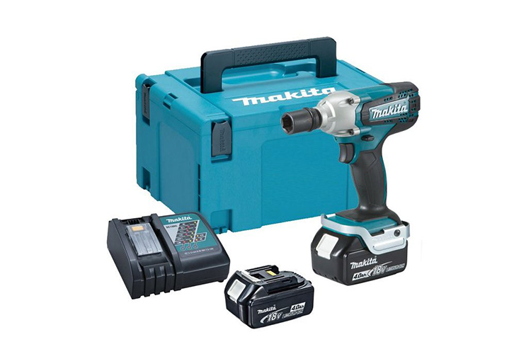 Maxim Rally Lauw Makita accu boormachine DTW190JX1 18V - 10 delig