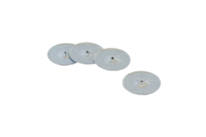 HankoFIX RVS Topplaatjes (dollars) 38 mm