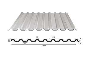 HankoCLAD Trapeziumplaat 20/125
