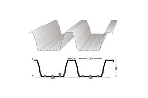 HankoCLAD Trapeziumplaat 200/420